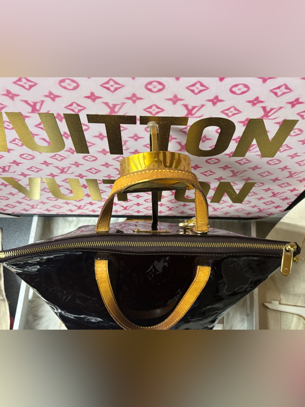 Louis Vuitton Vernis Bellevue bag bundle - Picture 11 of 16